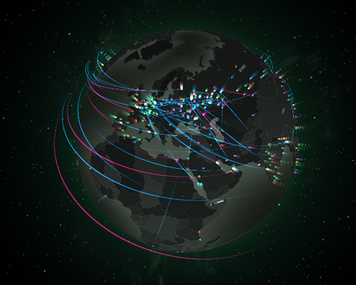 MAP | Kaspersky Cyberthreat real-time map